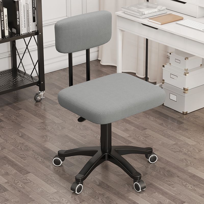 电脑椅办公椅职员椅旋转升降靠背无扶手宿舍学习椅美容美甲师椅子