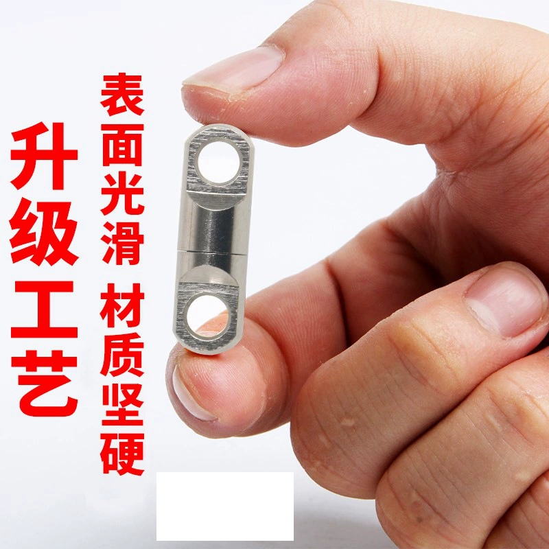 Колонно-образная пряжка в форме восьмерки, универсальное цилиндрическое соединительное поворотное кольцо для рыболовных снастей, фурнитуры, сумок, мелких аксессуаров, подшипниковое поворотное кольцо в форме восьмерки.