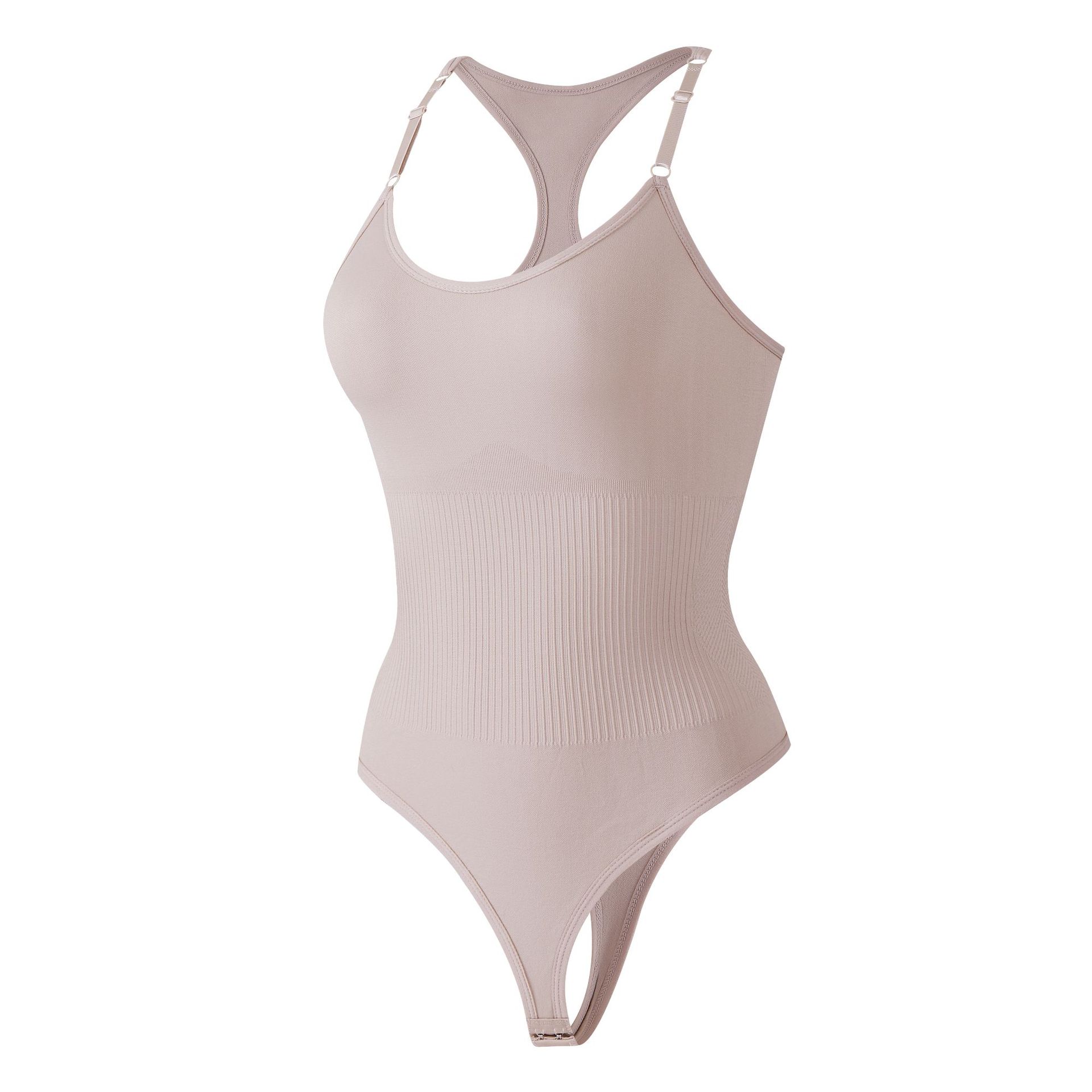 Faja Moldeadora Tipo Tanga Nailon Protección de cintura, Moldea el cuerpo, Levanta glúteos, Control de abdomen, Soporte de pecho