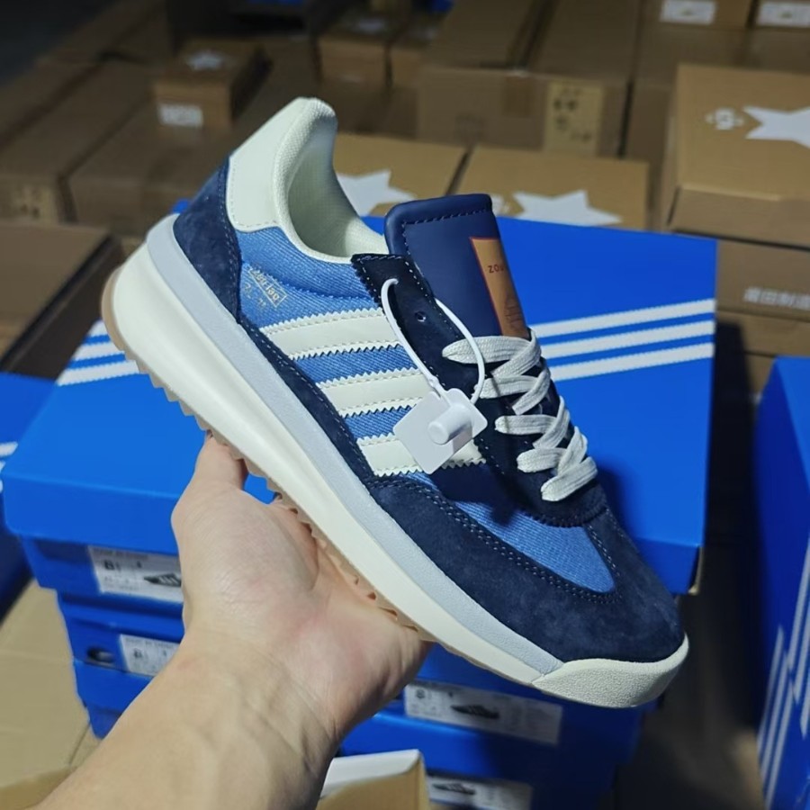 Night Indigosl72 German Training Shoes Football Style Versatile Low-Top Casual Sports Sneakers Trendy Men's Shoes