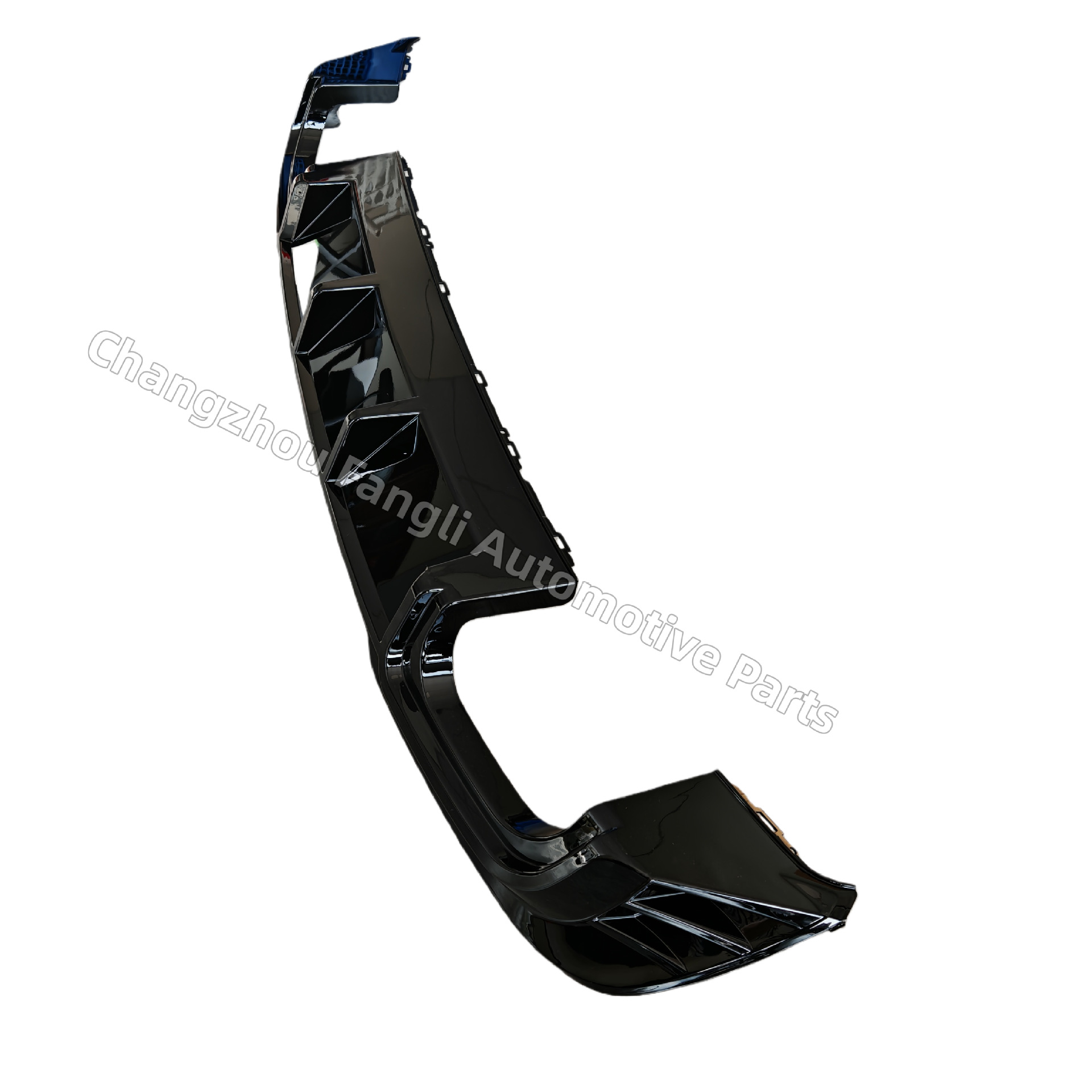 Cross-Border Exclusive Supply for 17-19 Model Audi A3/S3 Rear Lip with Carbon Fiber Pattern, Installation Without Damage to Original Holes