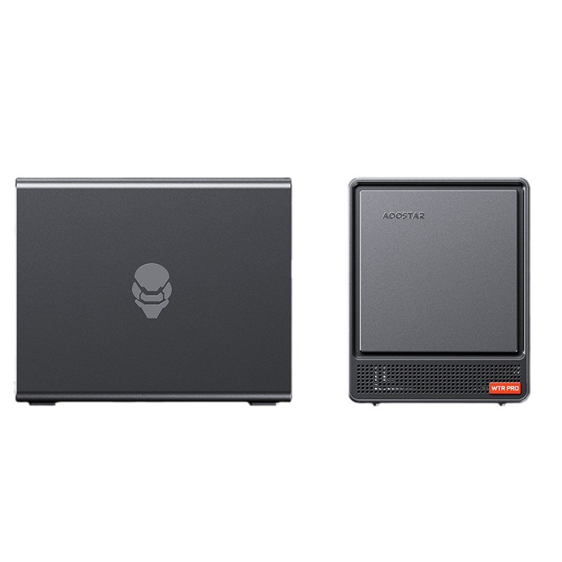 Tianbario WTR PRO mini computadora host N150/5825U cuatro bits de disco duro computadora NAS puerto de red dual