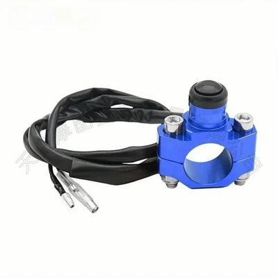 motorcycle modified ignition start/stop: Power supply, ignition system accessories - blue