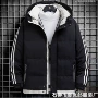 冬季保暖青年连帽棉袄