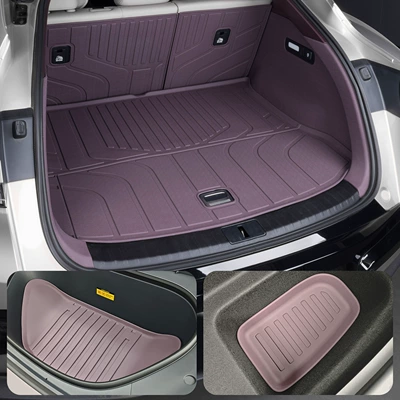Yu7 Trunk Mat, Car Decoration — Trunk Mat - suitable-for-yu7-tpe-trunk-main-pad-backrest-side-bag-front-trunk-pad-trunk-lower-pad-iris-purple-piece