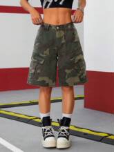 M 73328 Camo cargo men's shorts �Բʹ�װ��ʿ��ֶ̿�