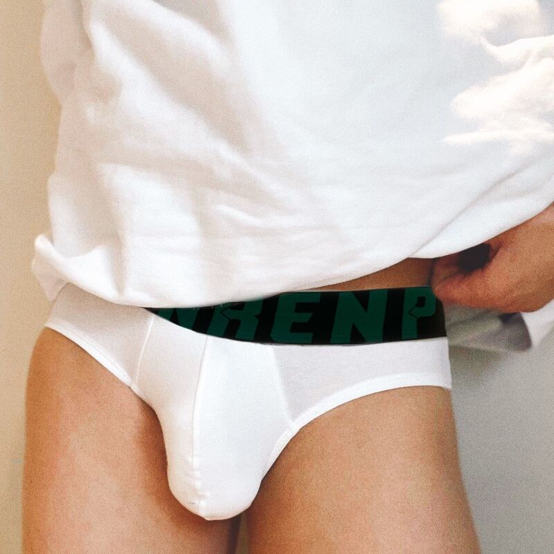 Men's Underwear Cotton Triangle Comfortable Breathable Simple Mid-Low Waist Briefs Men's Japanese Men's Underwear Youth Pants