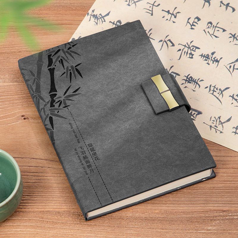 笔记本礼盒装定制可印logo新款文艺精致记事本送老师长辈伴手礼品|undefined