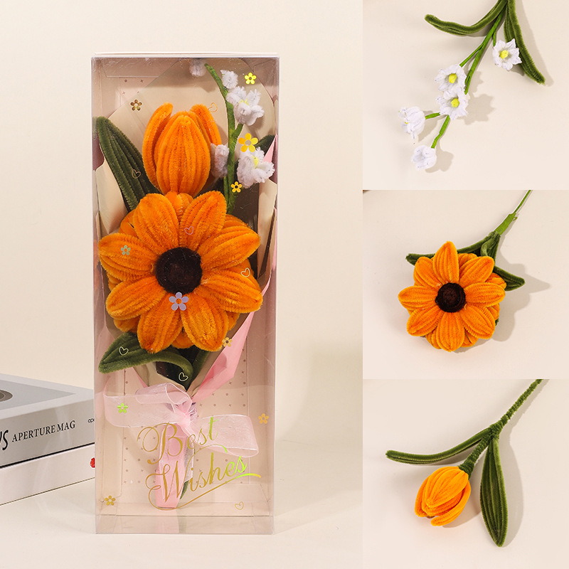 완성된 트위스트 스틱 부케 3