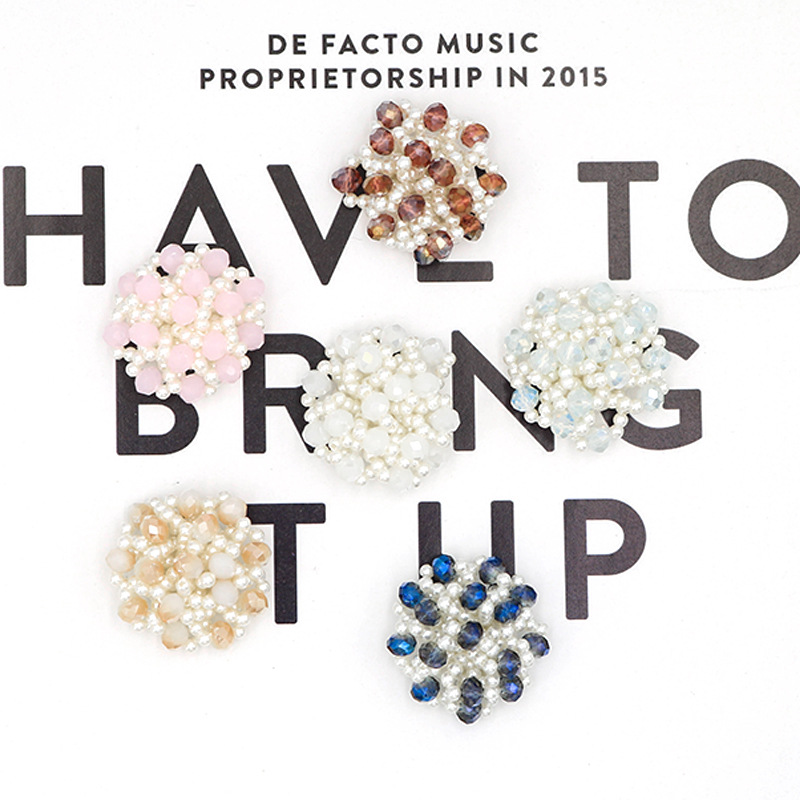 新款现货批发花式形状服装辅料 DIY服饰鞋帽子简约时尚风手工钉珠