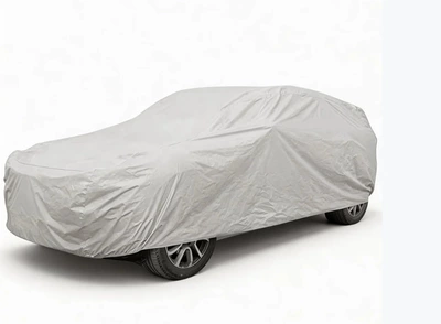 Upgraded Car Cover Peva Single-Layer Car clothing - silver-sedan-m