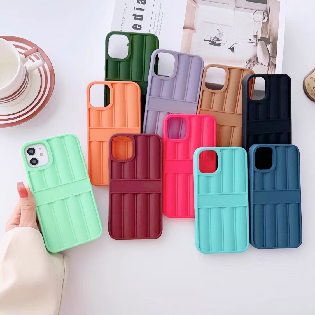 For Apple iPhone15Promax Phone Case Apple 16 Candy Color Macaron Silicone Simple Protective Case