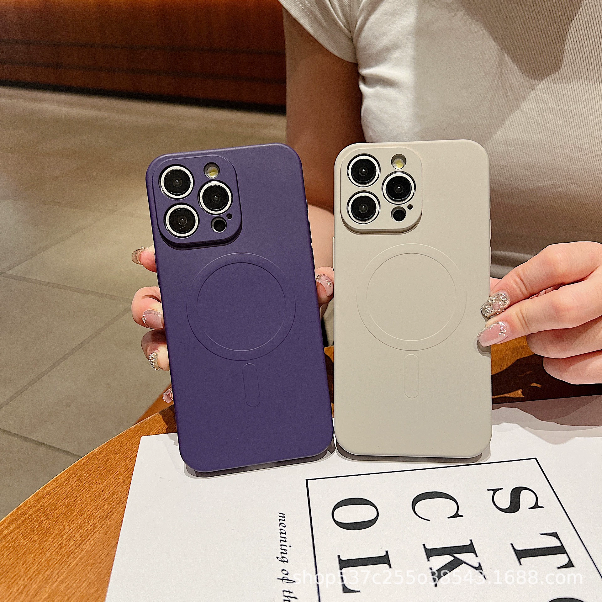 Apple, iphone16, силиконовый чехол для телефона, совместная защитная сумка, 15promax, защита от падения