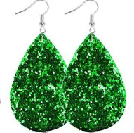 Clásico de doble cara brillo luz lágrima gota pendientes transfronterizo suministro estable Amazon AliExpress