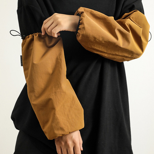 Autumn/Winter Waterproof Sleeve Covers, New Home Use Kitchen Anti-Dirty Durable Extended Office Down Jackets Sleeve Guards for Men and Women