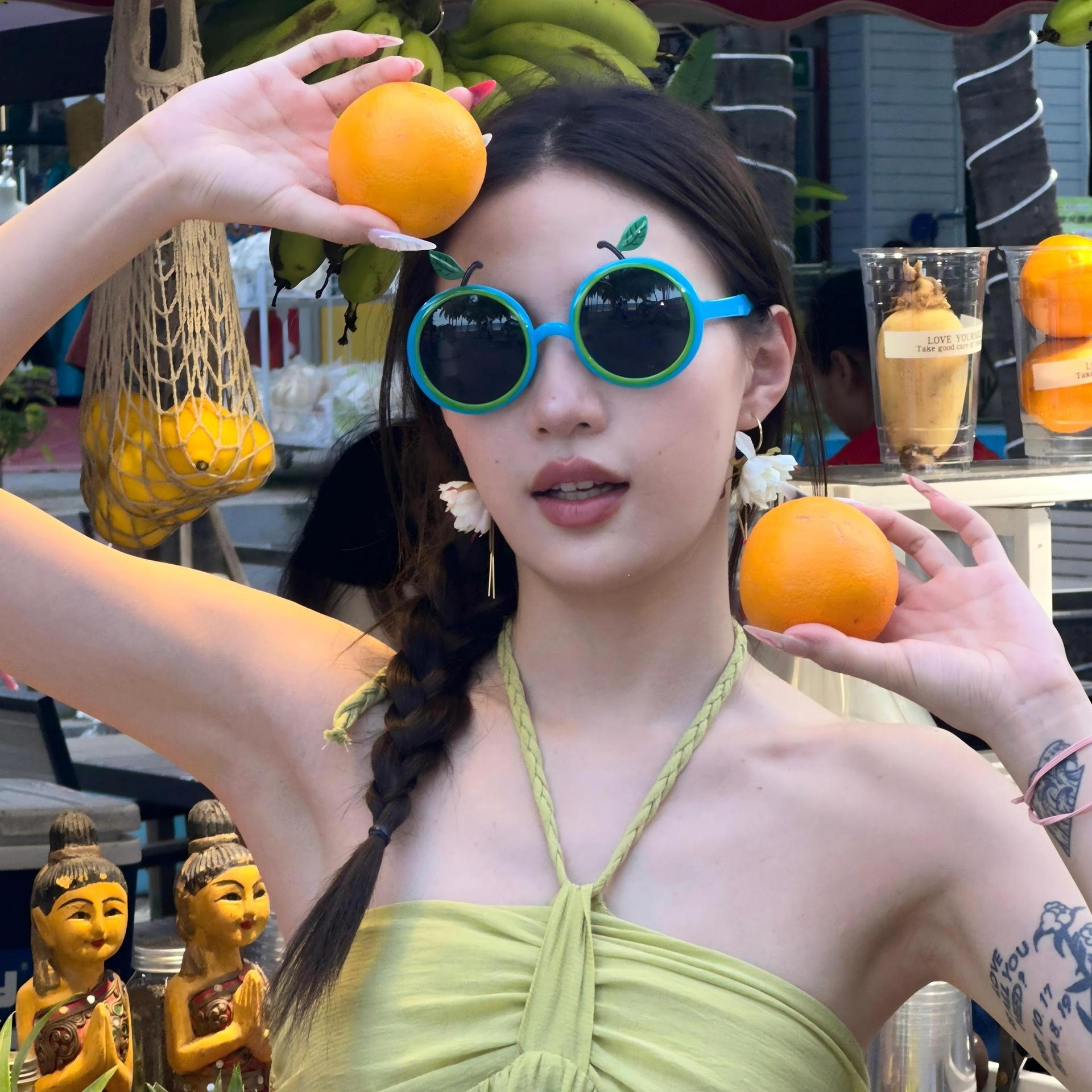 Gafas de Fiesta con Temática Hawaiana, ABS, Divertido, Decorativo, para Fiestas en la Playa y Festivales de Música