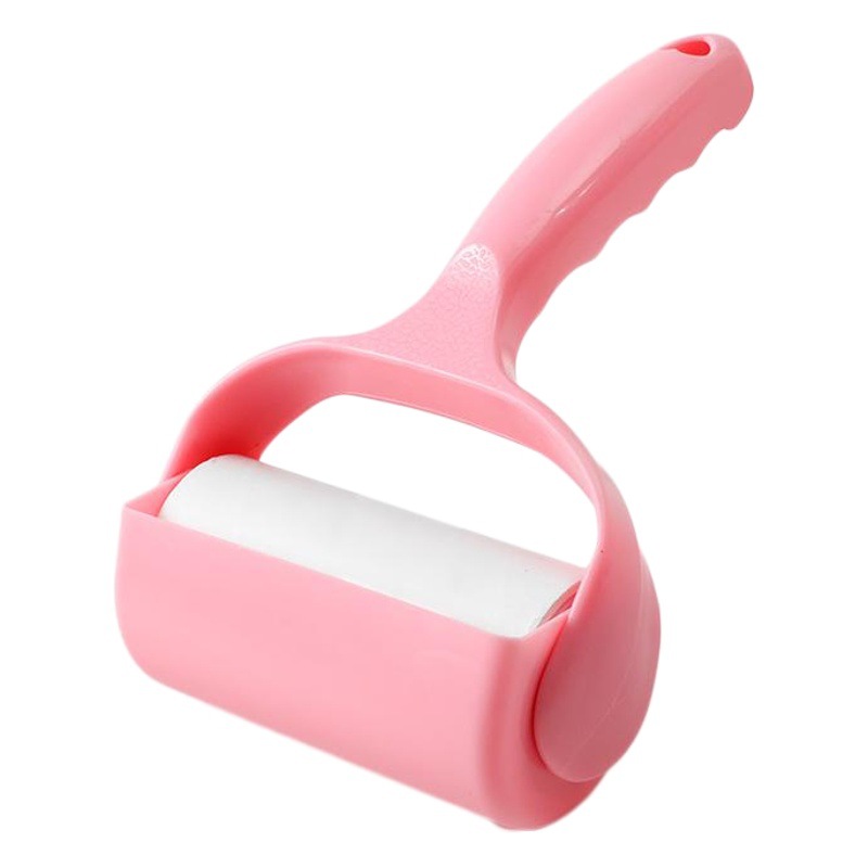 Tearable Lint Roller Set with Sticky Dust Paper for Pet Hair Removal, Lint Remover for Clothes, Dust Removal Brush