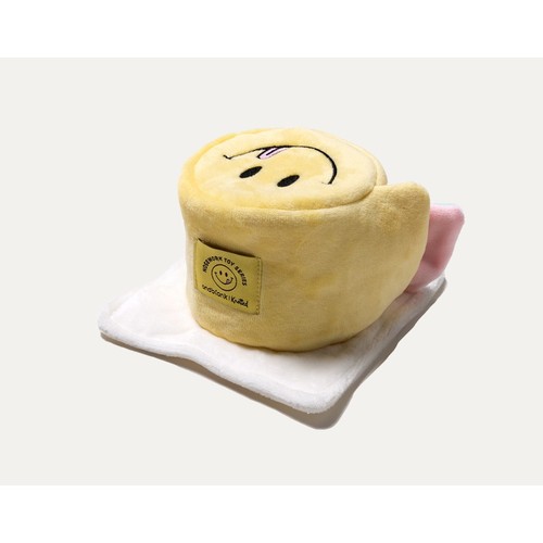 Korean ins new pet dog chewing hidden food smiling cake sniffing slow food cute birthday toy