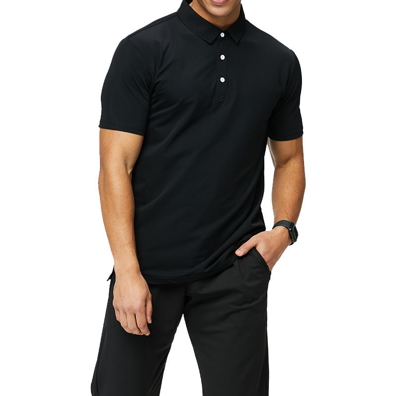 Camisa de polo deportiva de color sólido casual para hombres y mujeres mismo verano slim fit que absorbe el sudor ropa de grupo de secado rápido Camiseta de manga corta