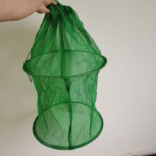 新款鱼护野钓专用鱼篓加厚折叠小鱼护暂养鱼虾防挂速干手提袋鱼护