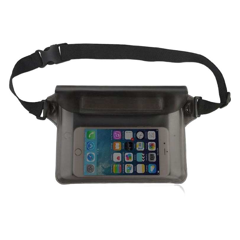 Cross-Border Pvc Waterproof Waist Bag Outdoor Beach Swimming Waterproof Protective Case Swimming Rafting Mobile Phone Waterproof Bag