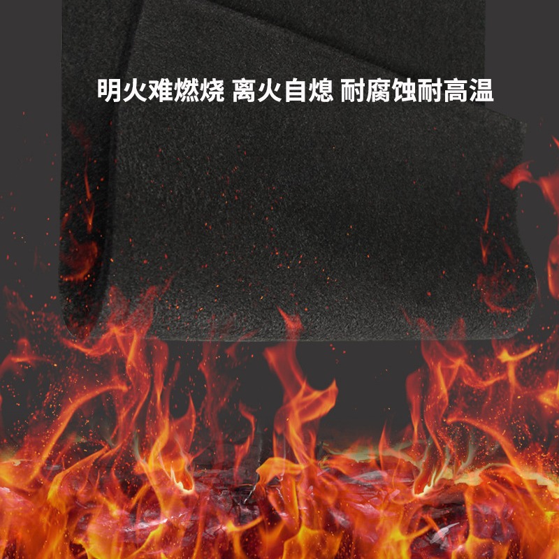 Tabla de cortar giratoria de algodón ignífugo de seda preoxidada, tabla de cortar cálida, adhesivo de respaldo para sándwich, aislamiento ignífugo resistente a altas temperaturas, tela ignífuga de algodón