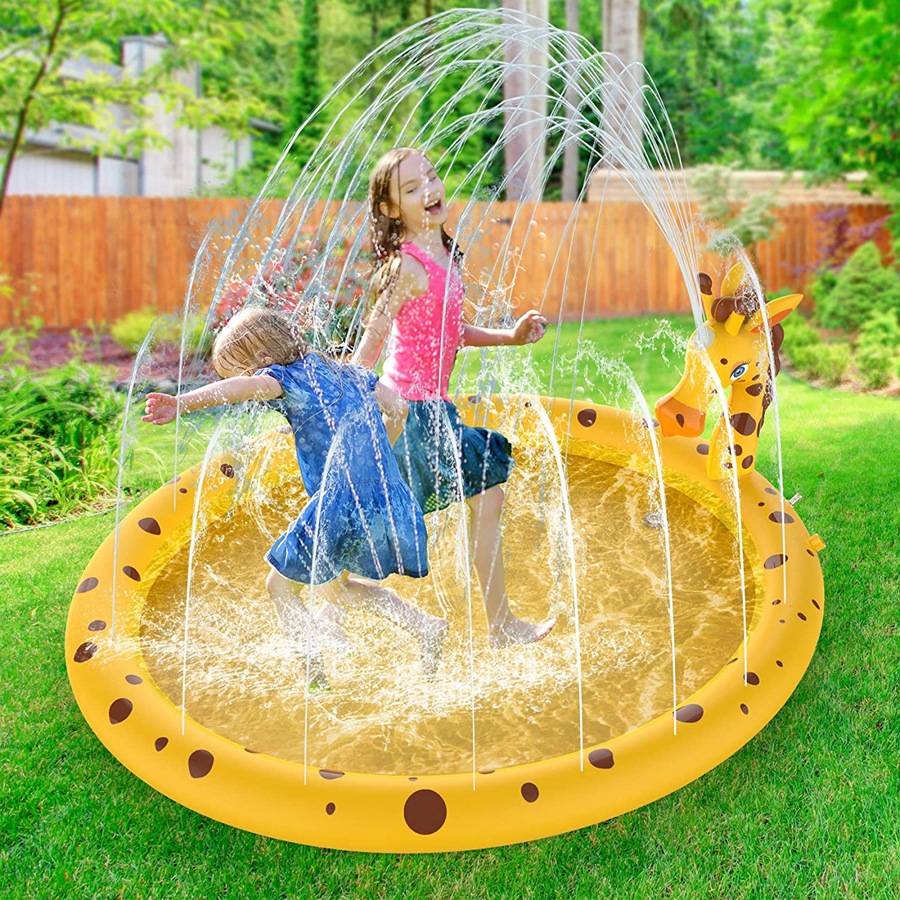 Inflatable round toy PVC play in water