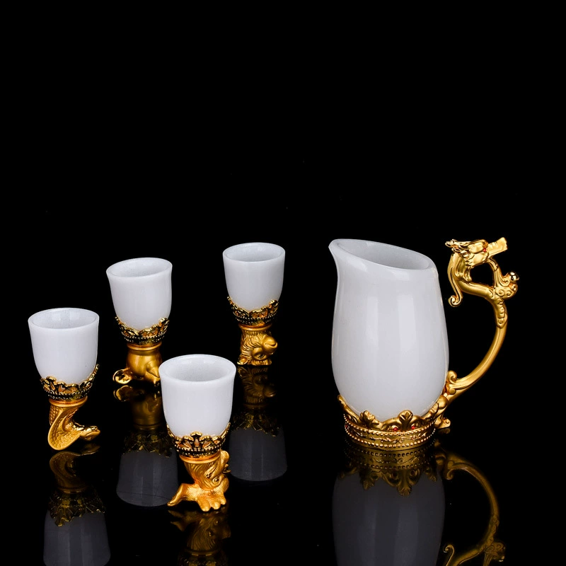 Set jade, wineglass, wholesale, Chinese horoscope