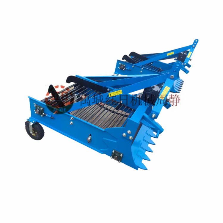 红日土豆收获机   拖拉机悬挂马铃薯收获机   Potato harvester