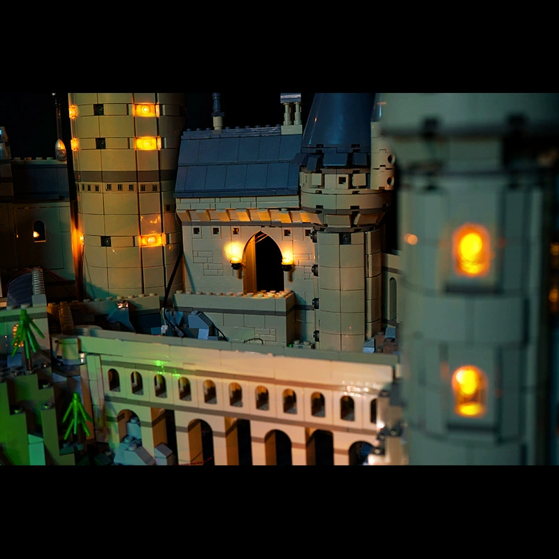 Lego, constructor, lightweight castle, DIY, Harry Potter, remote control