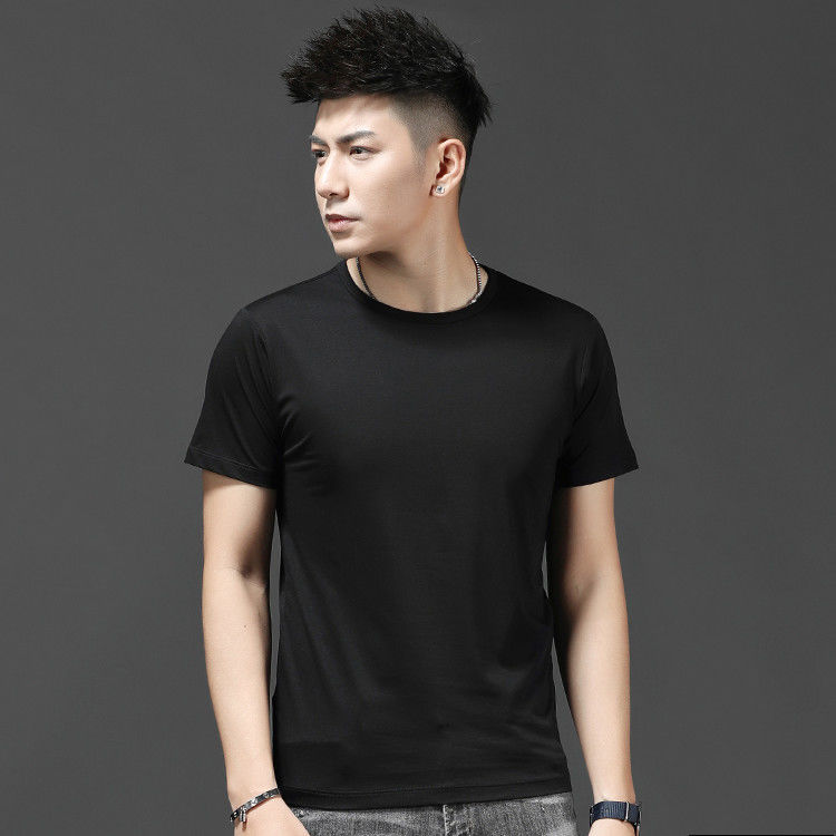 Trend shirt with a round collar