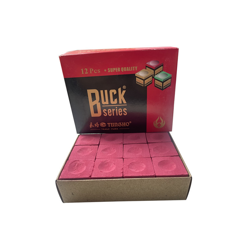 Grado A billar pistola polvo billar polvo de limpieza varilla billar chocolate en polvo azul aceitoso caja grande chocolate en polvo billar suministros accesorios