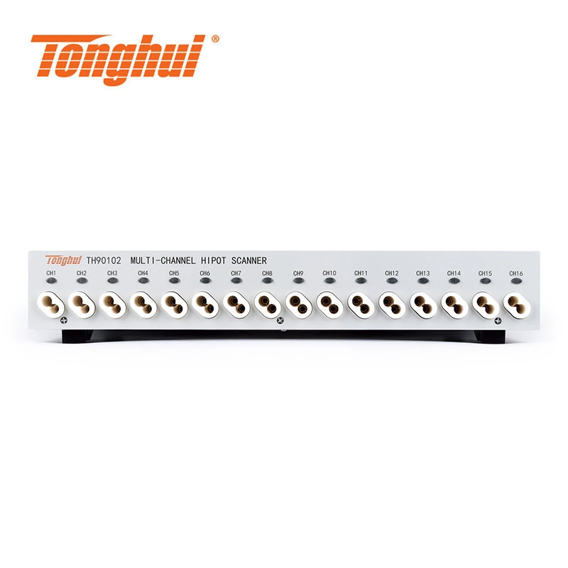 Агент Tonghui TH90102 расширяет стойкий к давлению тестер изоляции до 16-канальной 16-канальной коробки для сканирования высокого давления
