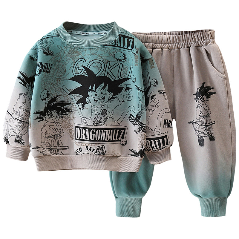 7609 ropa para niños, traje de otoño para niños, primavera y otoño, nuevos niños, niño guapo, suéter de otoño para bebés, traje de dos piezas