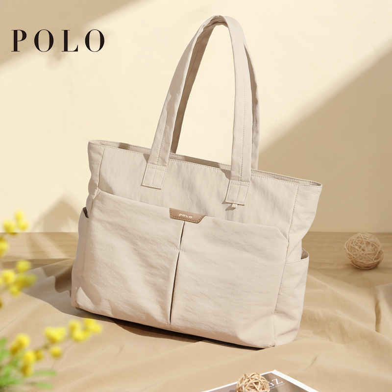 Polo handbag for women, large-capacity tote bag, lightweight for commuting, 2026 new model, high-end fashion shoulder bag for women Polo handbag for women, large-capacity tote bag, lightweight for commuting, 2026 new model, high-end fashion shoulder bag for women