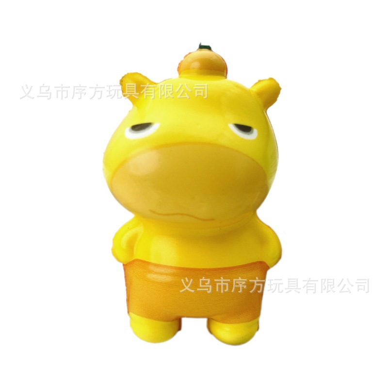 Pequeños juguetes de descompresión adultos pu kapibara rebote lento pellizco juguetes de descompresión niños descompresión barraca caja ciega