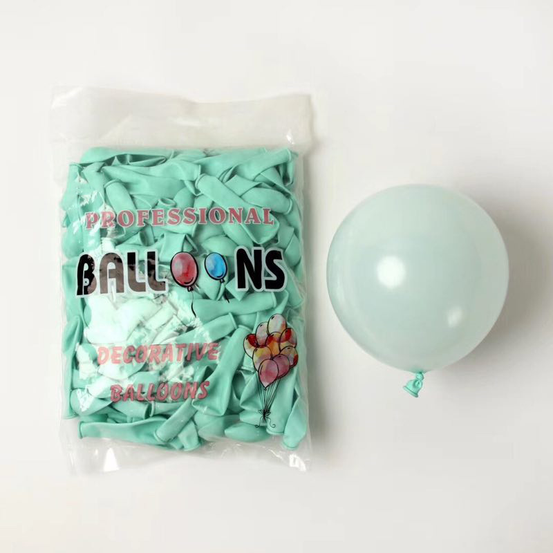 N ° 5 1,1g color caramelo globo de látex decoración del banquete de boda de cumpleaños globo pequeño globo macaron al por mayor