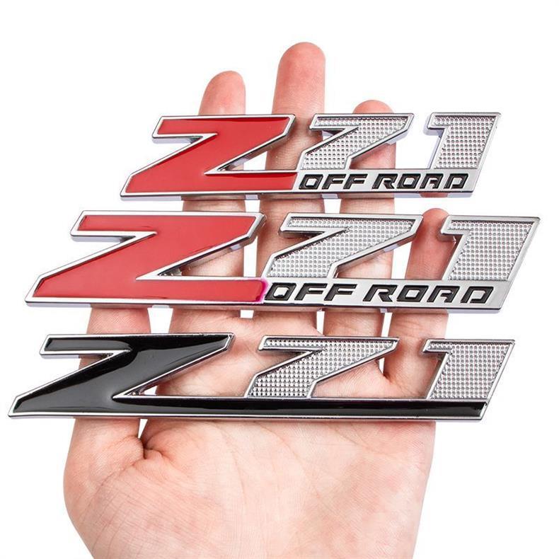 Customized Z71 Metal Car Sticker, Z71 Car Decoration Sticker, Trunk Sticker, Body Panel Sticker