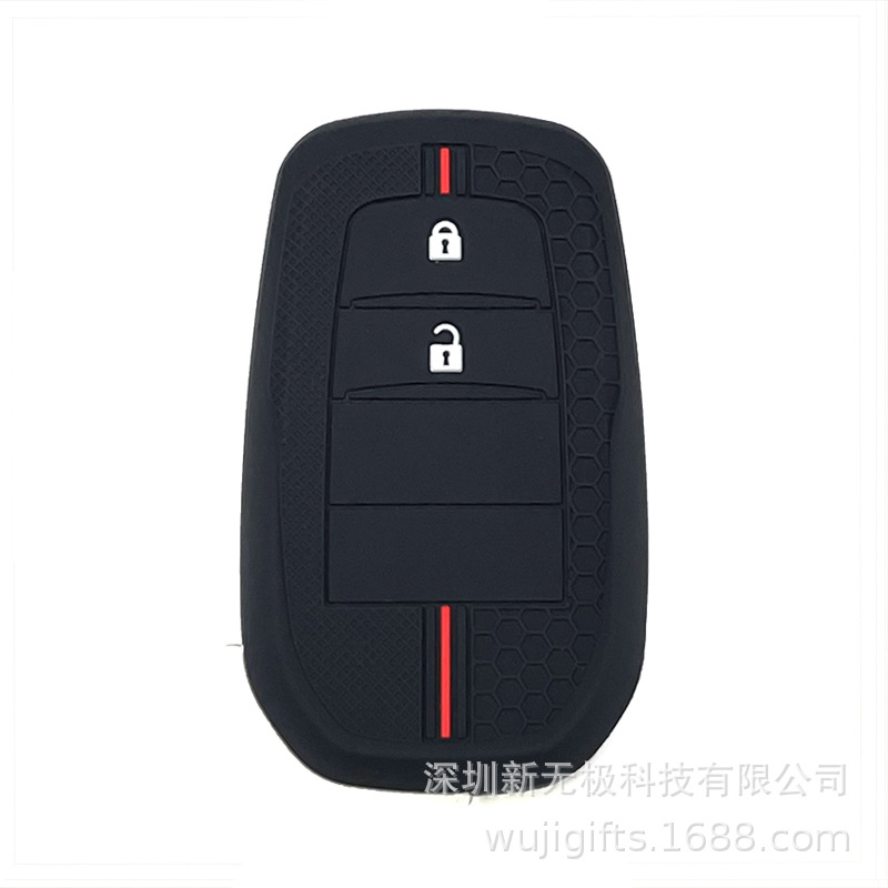 모델 B 스마트 2버튼 블랙 벌집 레드 라인