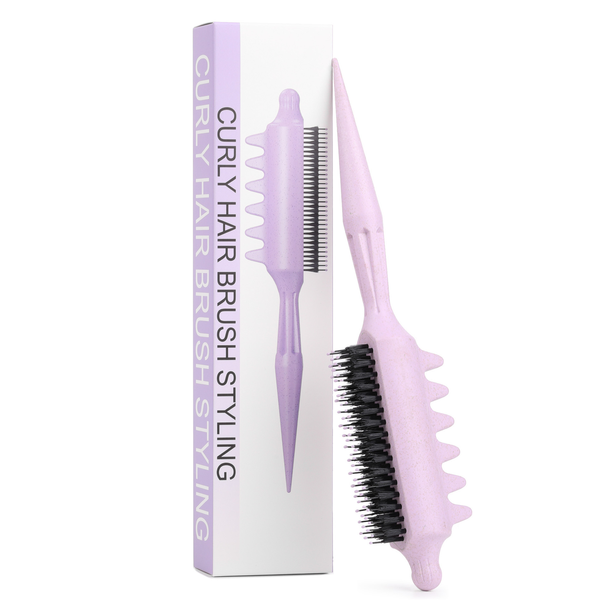 Professional Pointed Tail Hairdressing Comb For Curly Styling_voghion.com