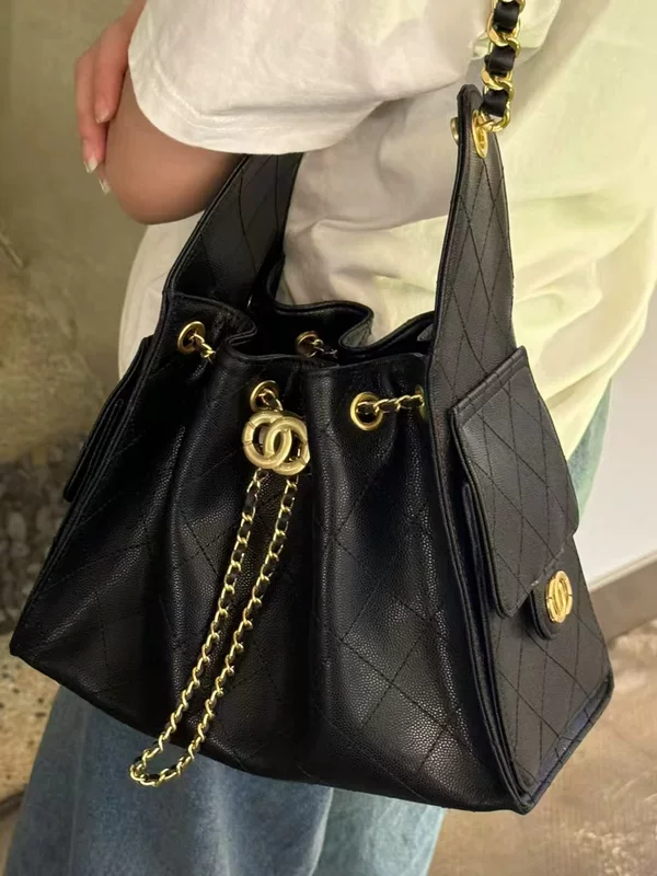 Стильная матовая сумка подмышку, цепь на цепи, ремень для сумки, стиль Chanel, завязывающаяся