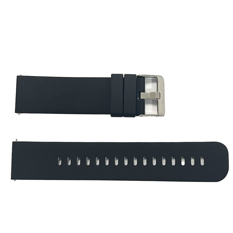 Brazalete de reloj inteligente de silicona 22mm para orejas rápidas de desmontaje para Huawei Samsung 20mm