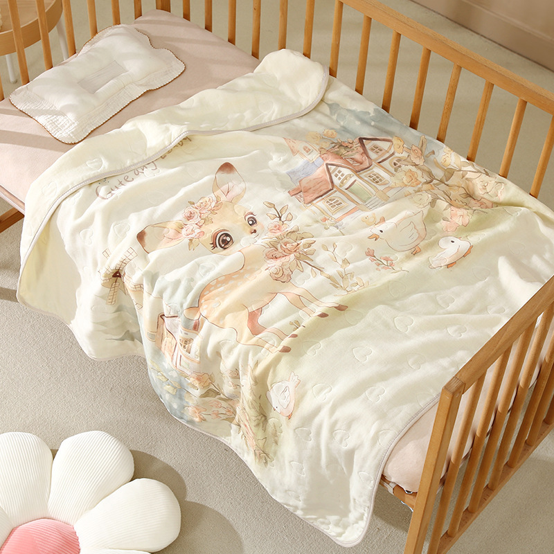 ガーゼバスタオル 幼児用A級6層 新生児用純綿ベビーブランケット カバータオル 子供用バスタオル 純綿子供用ブランケット|undefined