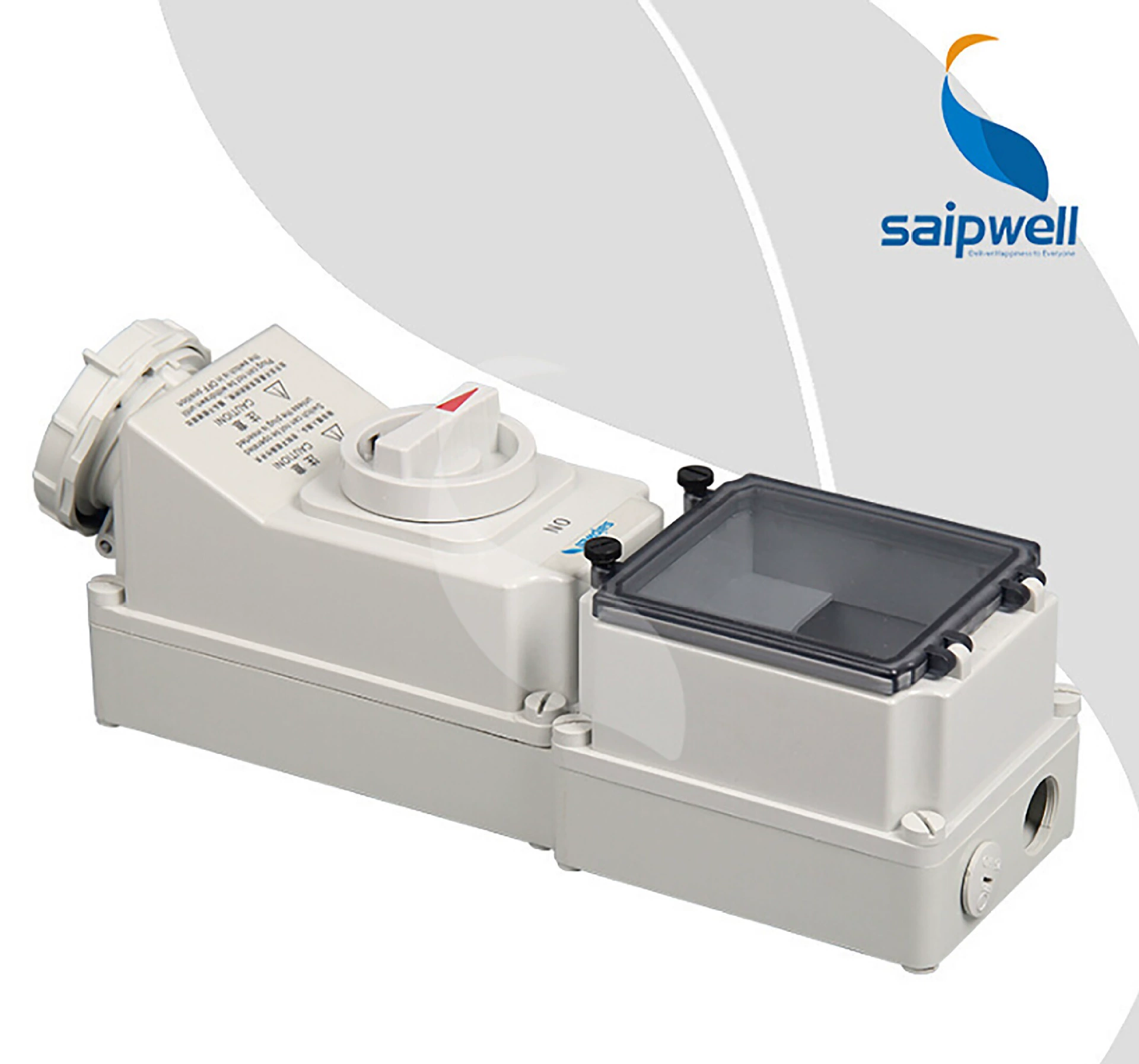 Spewell SP-5634 промышленный водонепроницаемый механический блокиратор, 3-жильный 32A, водозащита IP67, быстрозажимной