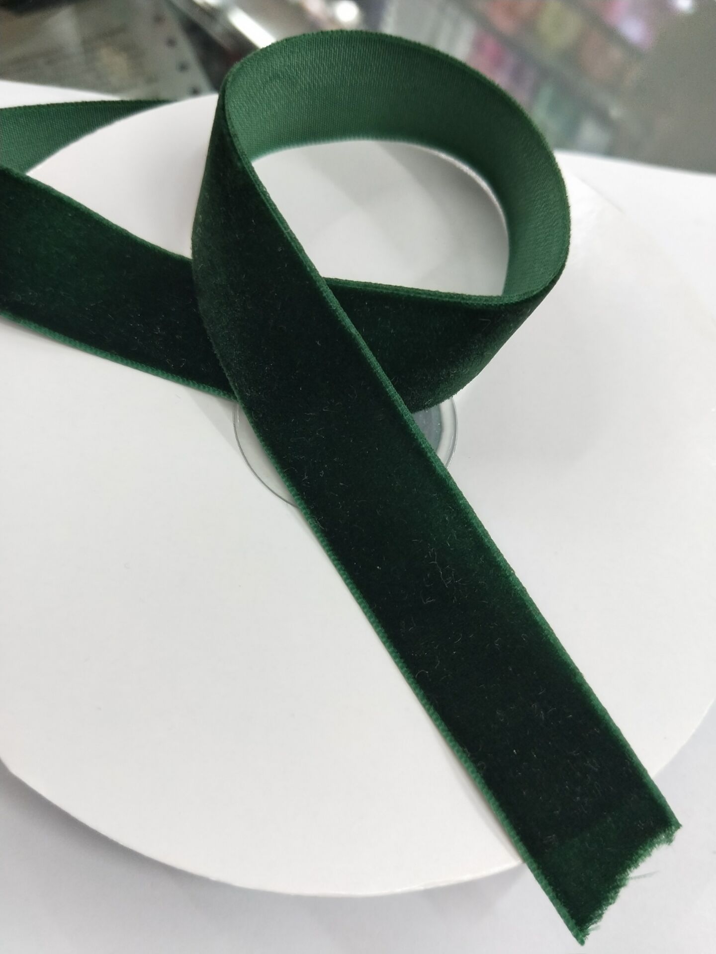 1cm unilateral cinta de terciopelo cinta de terciopelo multi-tamaño cinta de terciopelo ropa de tocado material de decoración