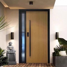 铸铝门别墅大门双开门户外高端进户门家用防爆门断桥铝别墅入户门