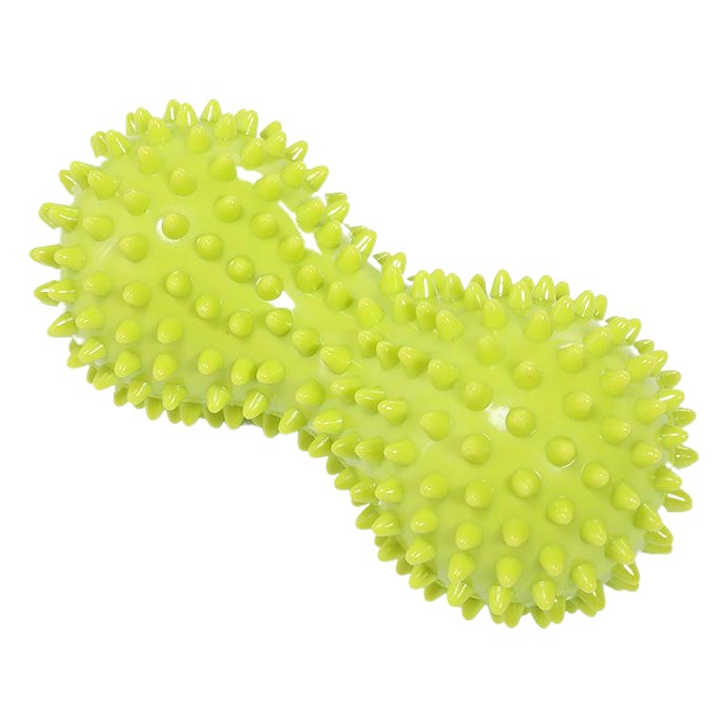 Suministro directo de fábrica erizo masaje Bola de maní bola fascial relajante músculo fitness bola rehabilitación entrenamiento bola PVC Thorn bola