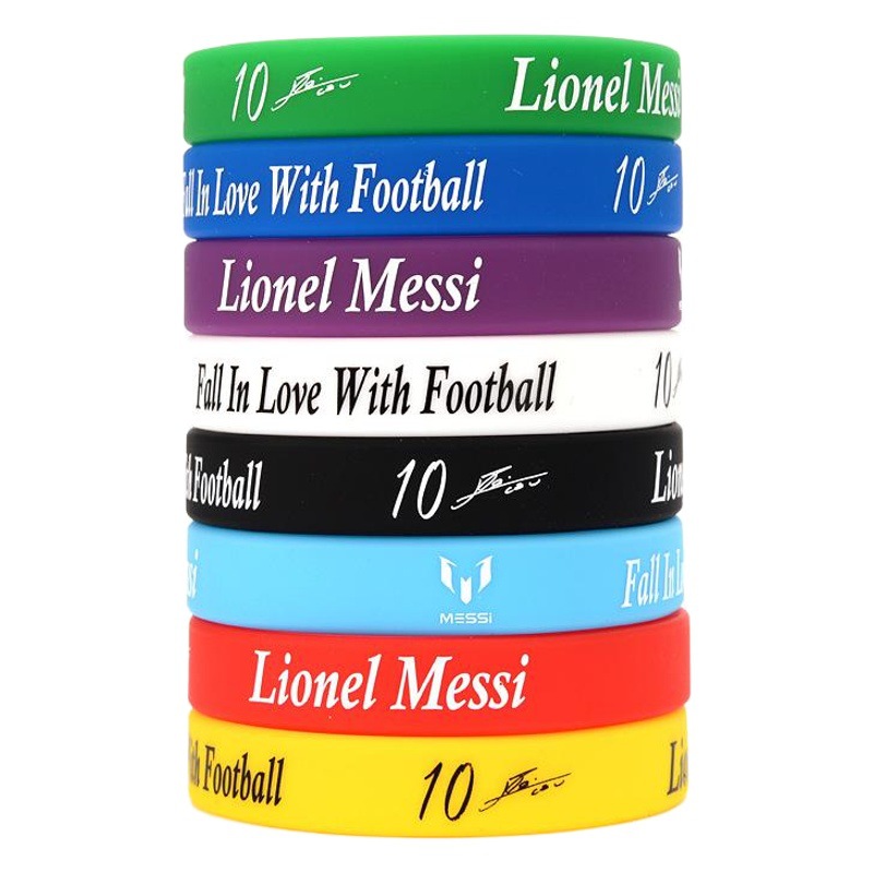 Fútbol pulsera Copa del Mundo C ronemar Massey firma estrella pulsera deportes pulsera de silicona al por mayor