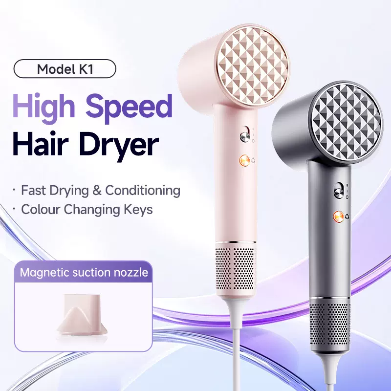 跨境11万转速高速吹风机外规吹风筒大风力速干亚马逊速卖通