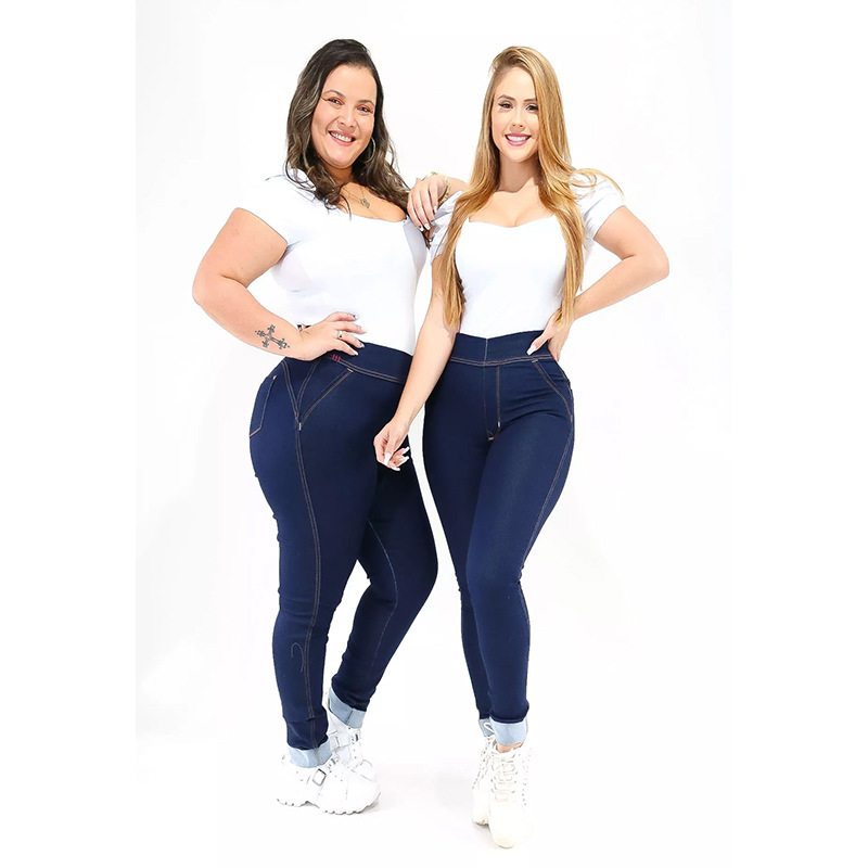Dameskleding Damesjeans Slim-fit damesjeansbroek_voghion.com